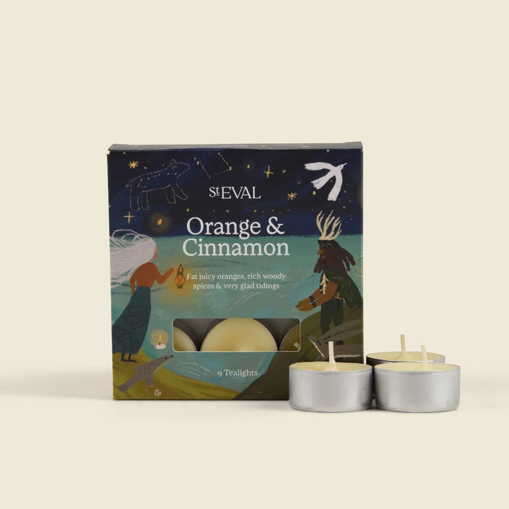 St Eval Orange & Cinnamon Christmas Scented Tealights