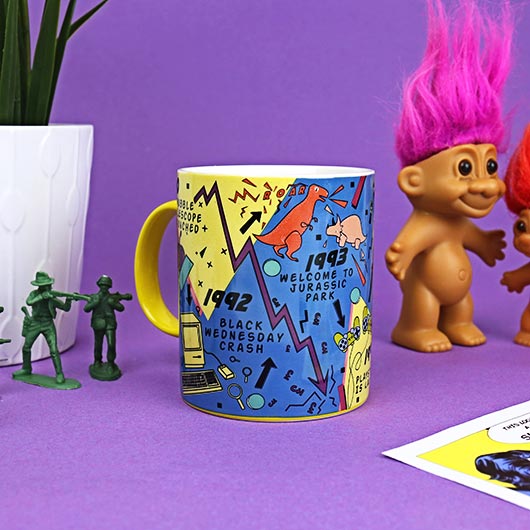 Novelty 90s Decade Mug