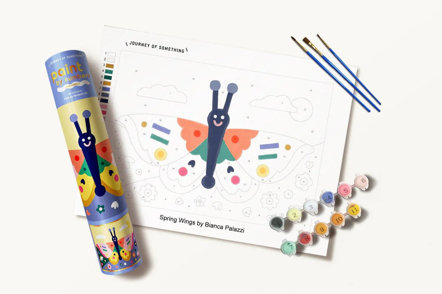 Paint by Numbers Kids - Spring Wings