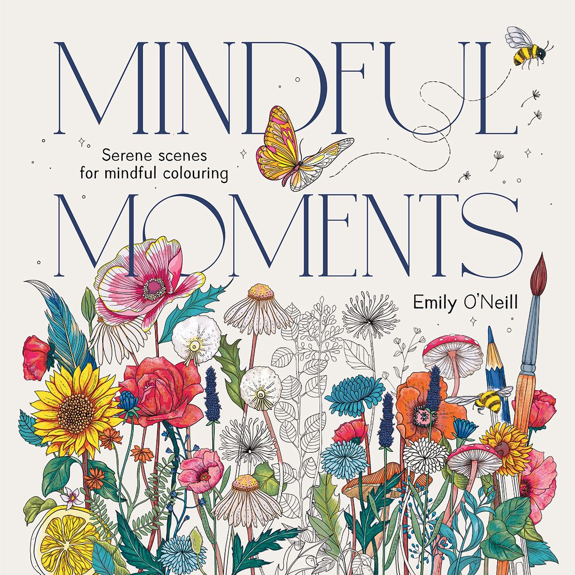Mindfull moments: Serene scenes for mindful colouring