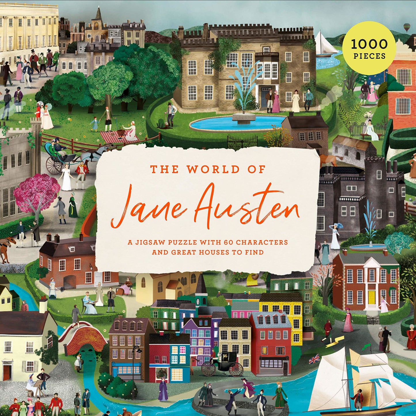 The World of Jane Austen 1000 piece Jigsaw Puzzle