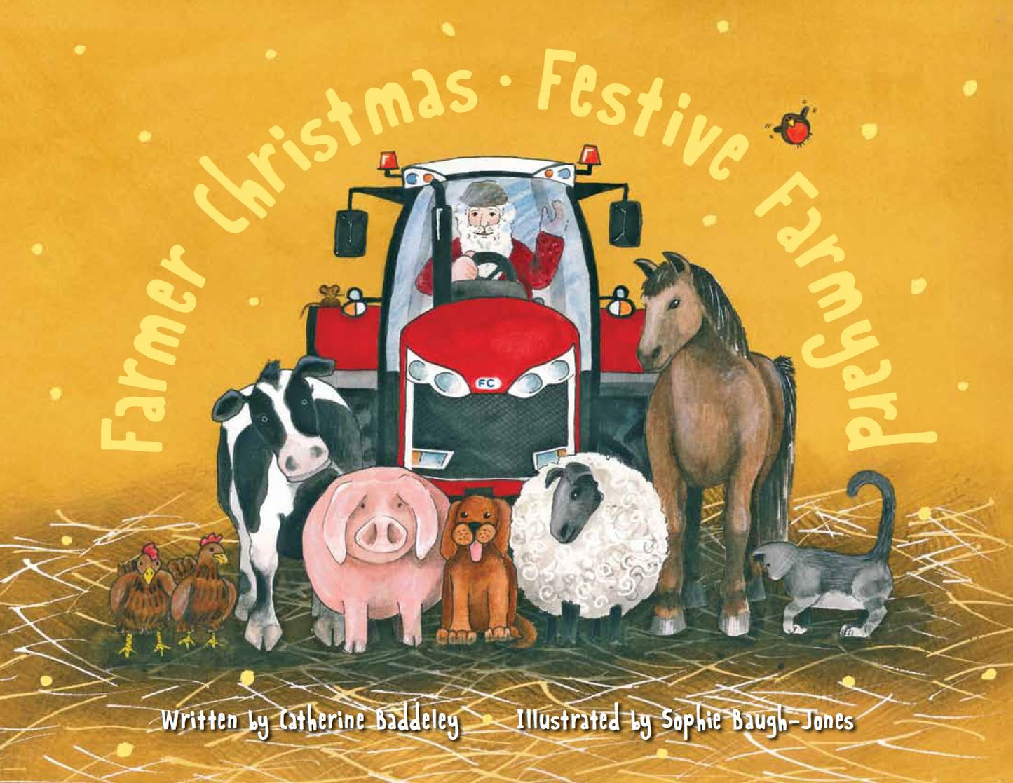 Farmer Christmas Festive Farmyard