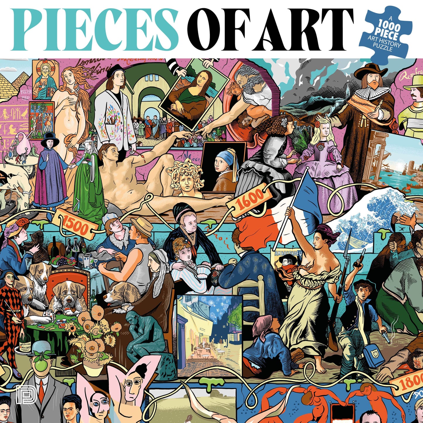 Pieces of Art 1000 Piece Jigsaw Puzzle