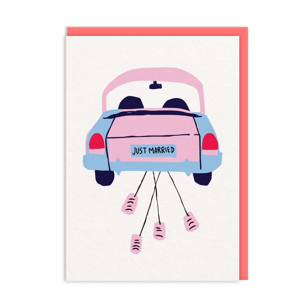 Just Married Car