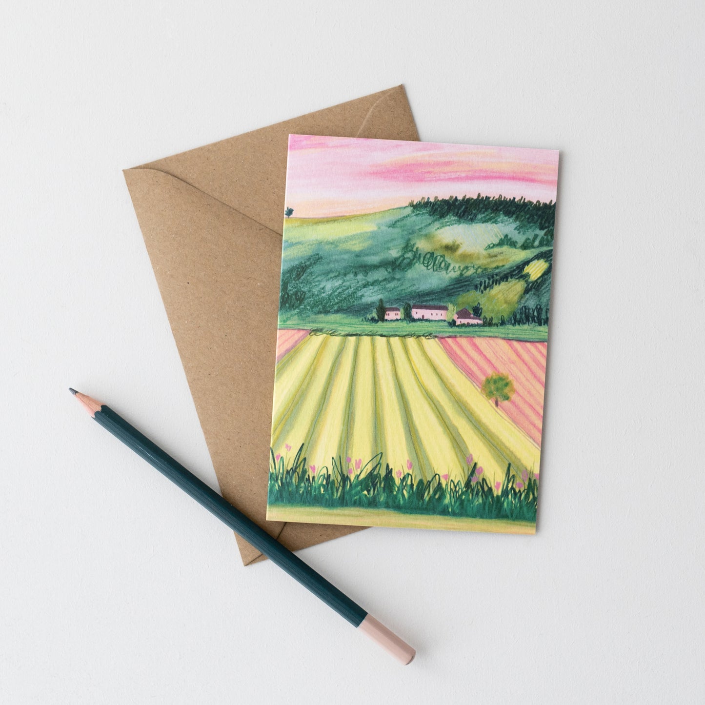 Sunset Fields - Joy Jen Studio
