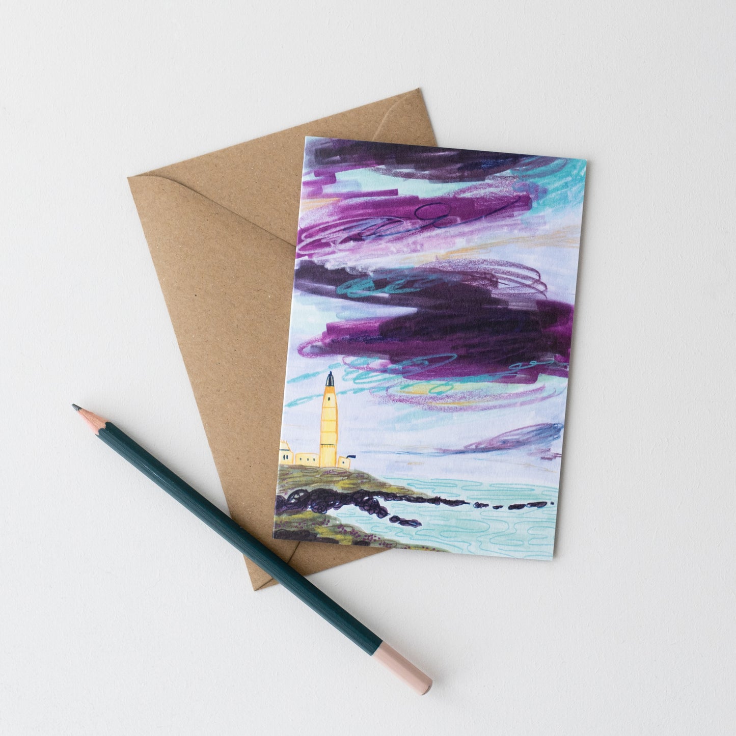 Lighthouse Haze - Joy Jen Studio