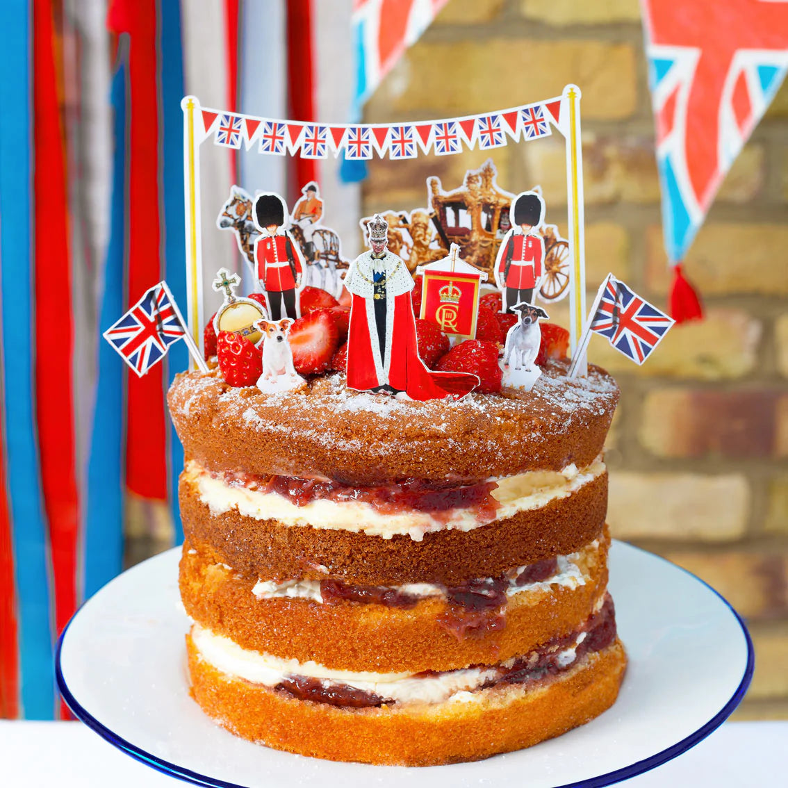 Coronation Cake Toppers