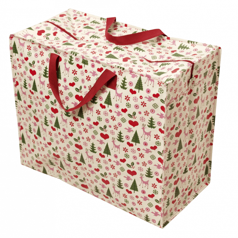 Jumbo Storage Bag - 50s Christmas