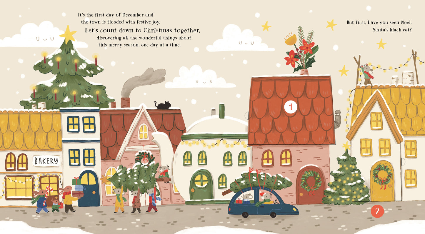 Counting Down To Christmas: Advent Book (Lift Flap) (Board)