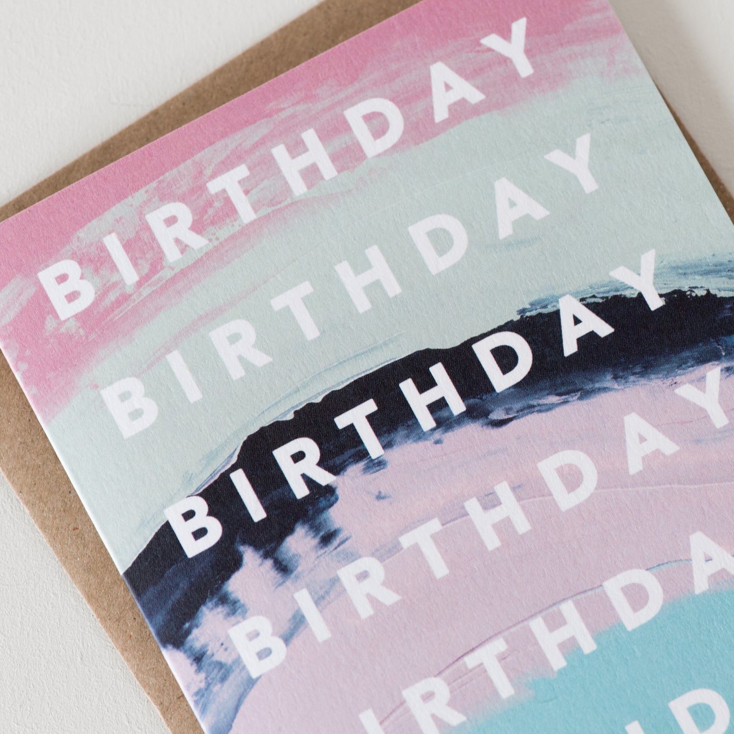 Happy Birthday Rainbow Wash - Joy Jen Studio
