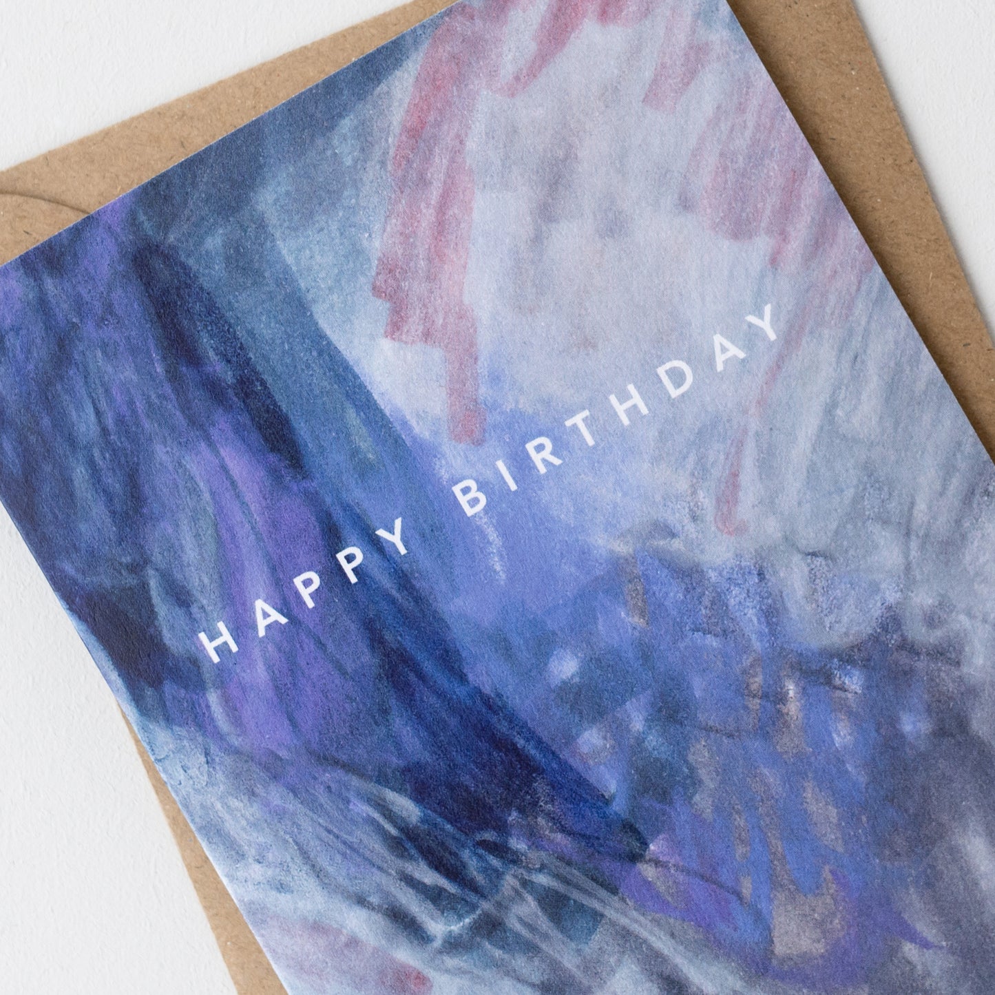 Happy Birthday Purple Wash - Joy Jen Studio