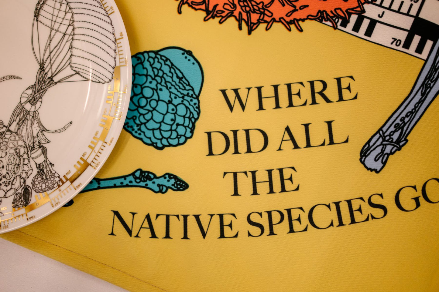 Lucy + Jorge Orta’s ‘70 x 7: The Meal, Act XLV - Table Runner