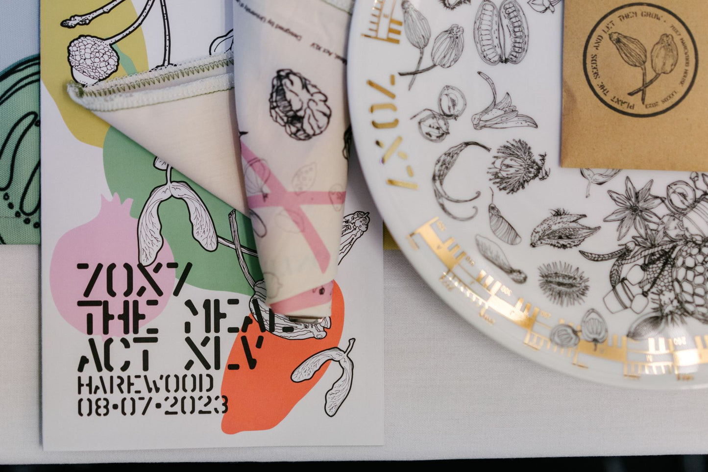 Lucy + Jorge Orta’s ‘70 x 7: The Meal, Act XLV - Royal Limoges Plate