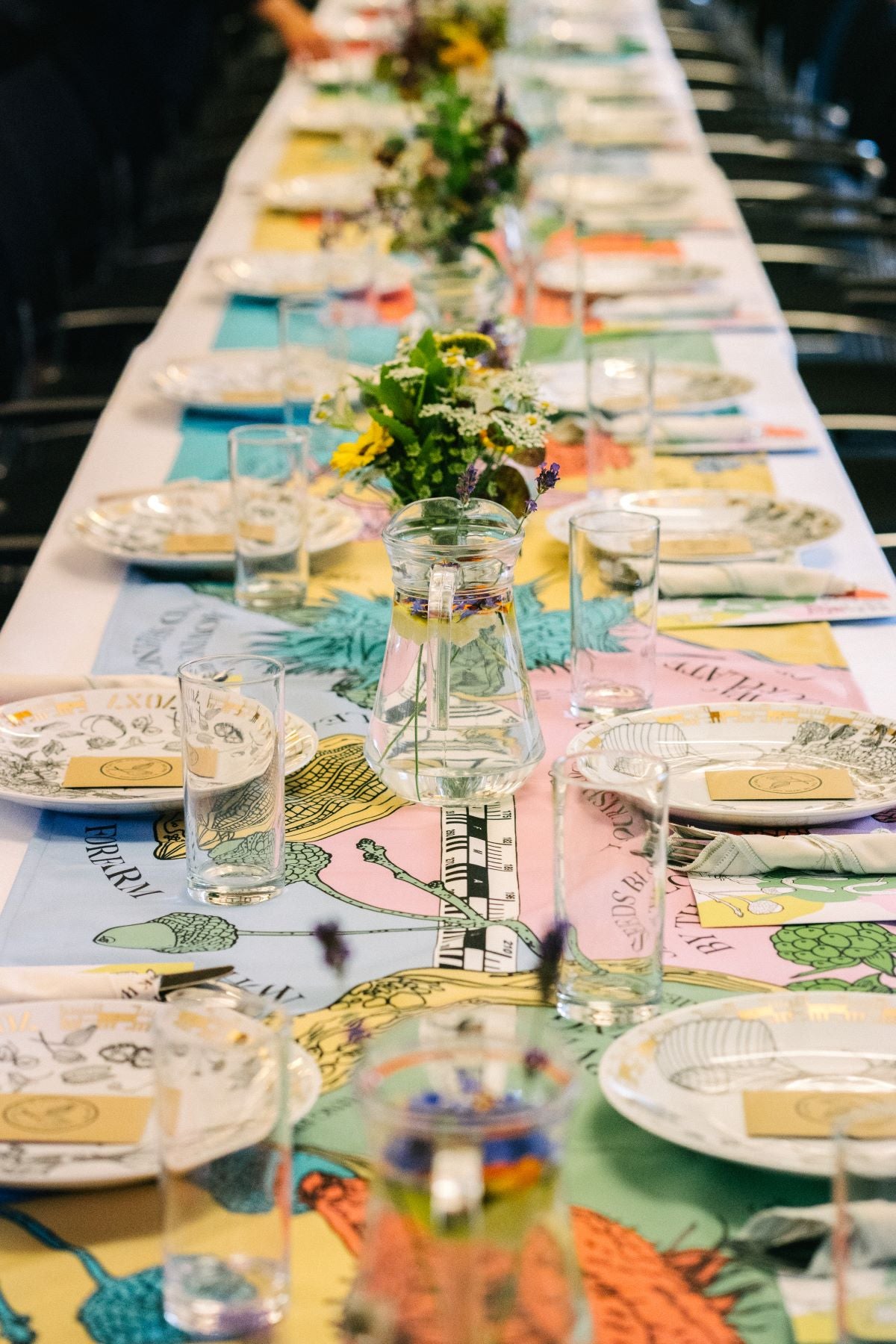 Lucy + Jorge Orta’s ‘70 x 7: The Meal, Act XLV - Table Runner