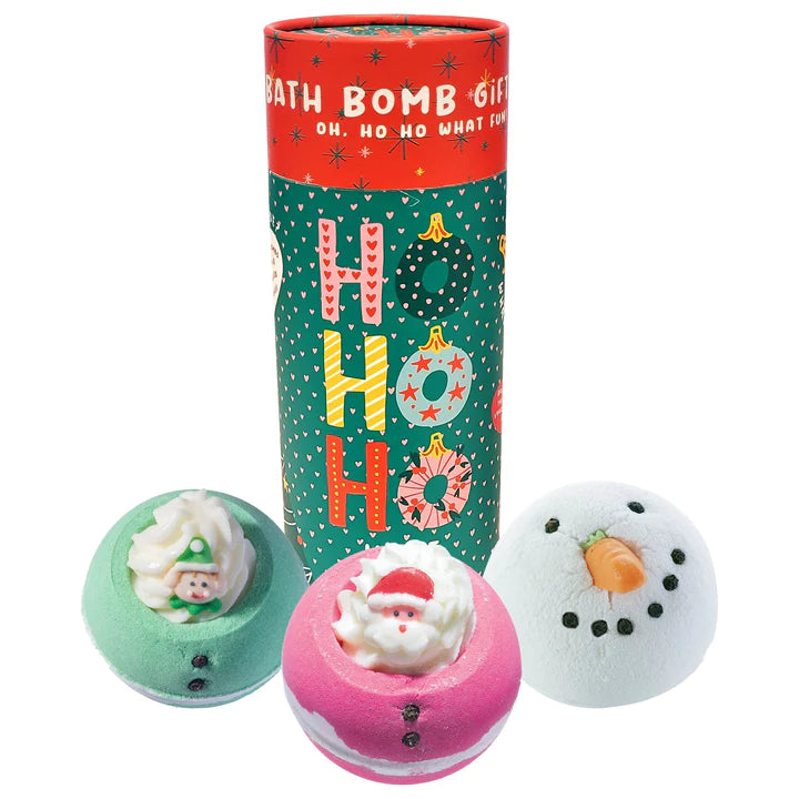 Ho Ho Ho Bath Blaster Tube Gift Pack