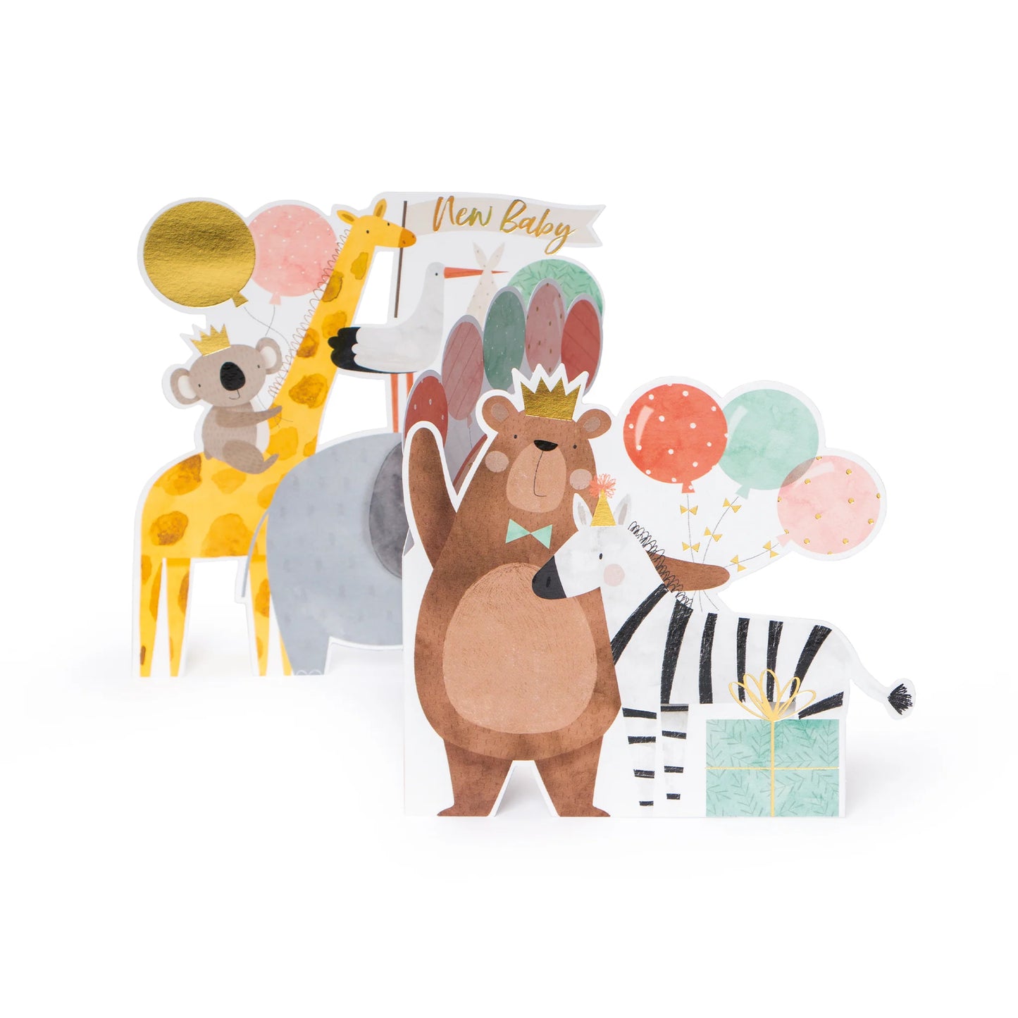 Welcome Little One - 3D new baby card