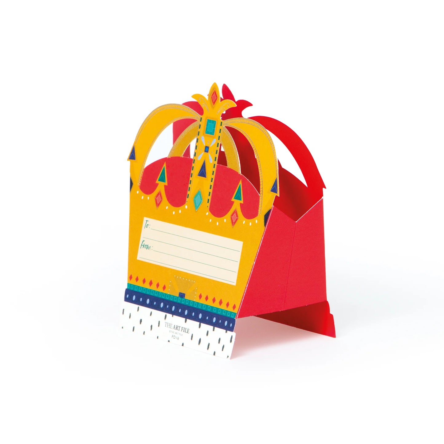 King for a Day - 3D birthday card