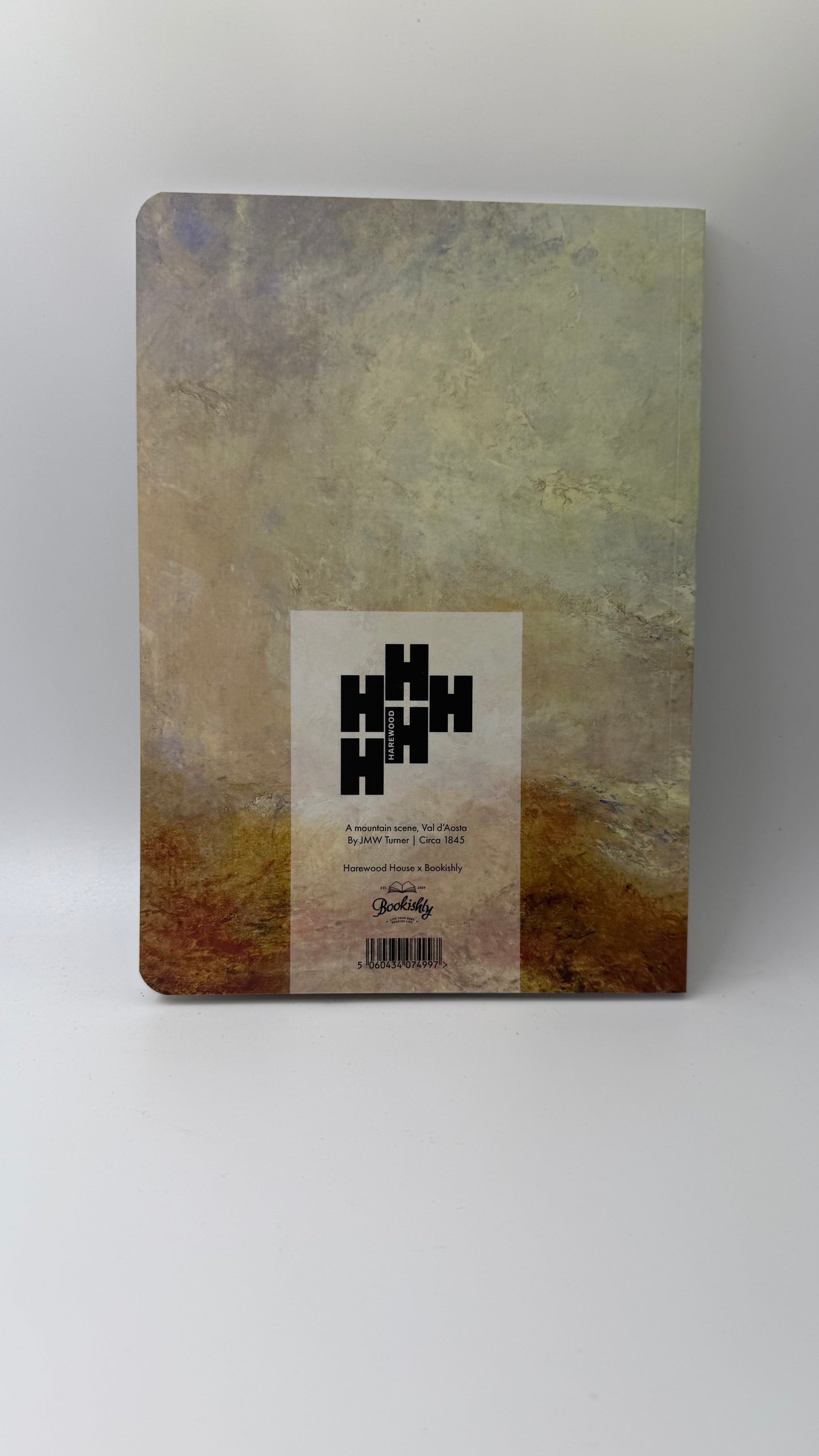 JMW Turner White Notebook