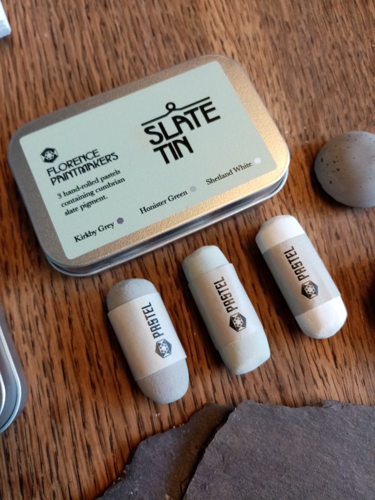 Florence Paintmakers Slate Tin - Pastels