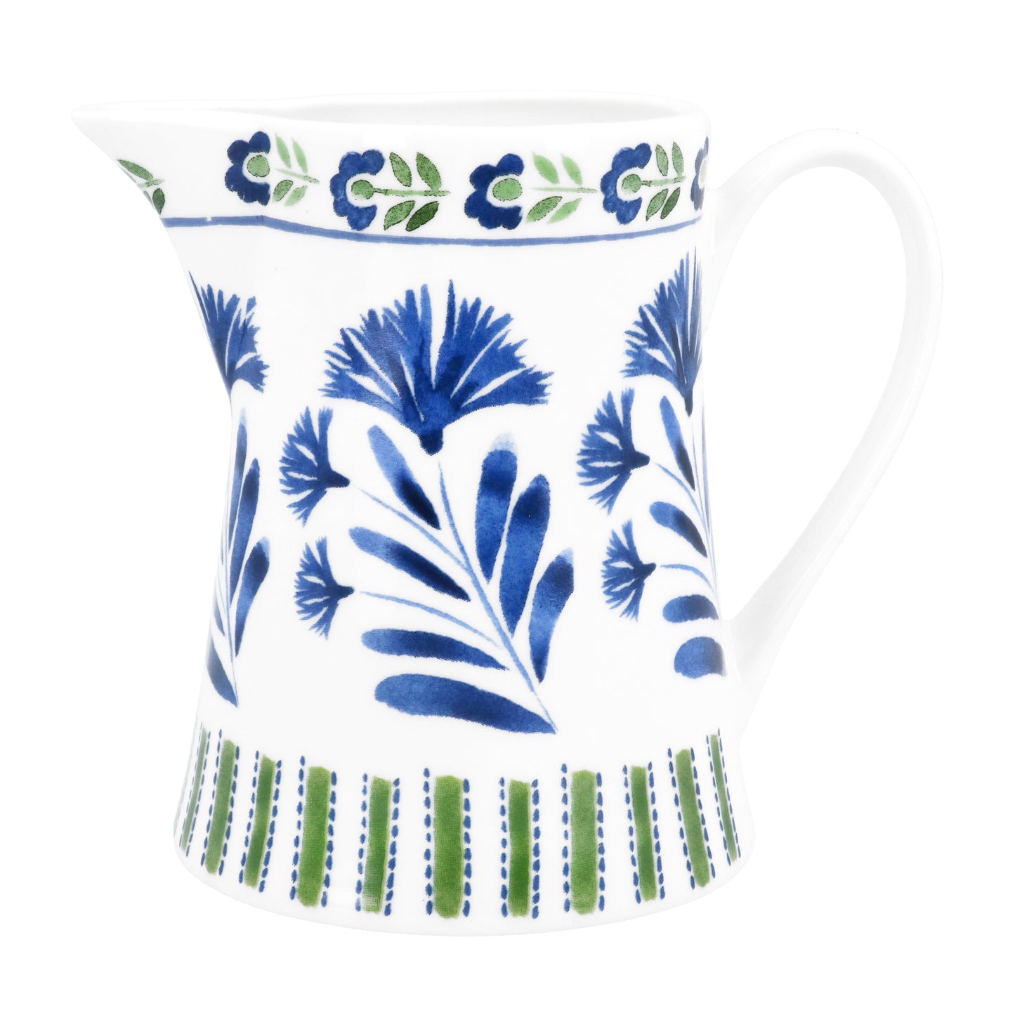Country Flowers Bone China Jug