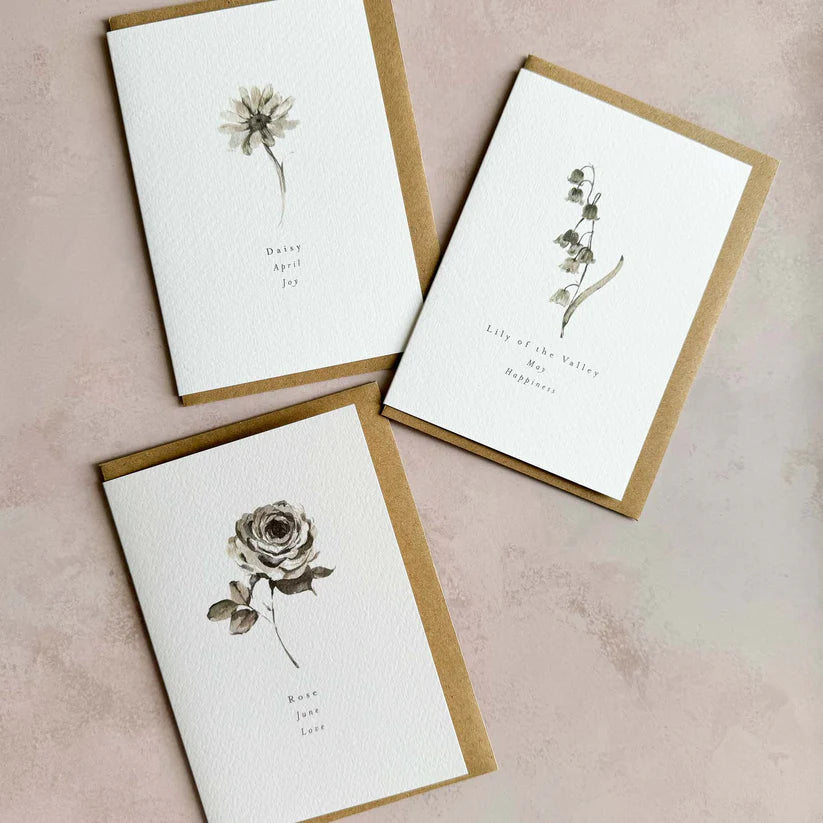 Birth Flower April Daisy Kester Studio