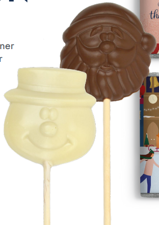Chocolate Christmas Theme Lolly