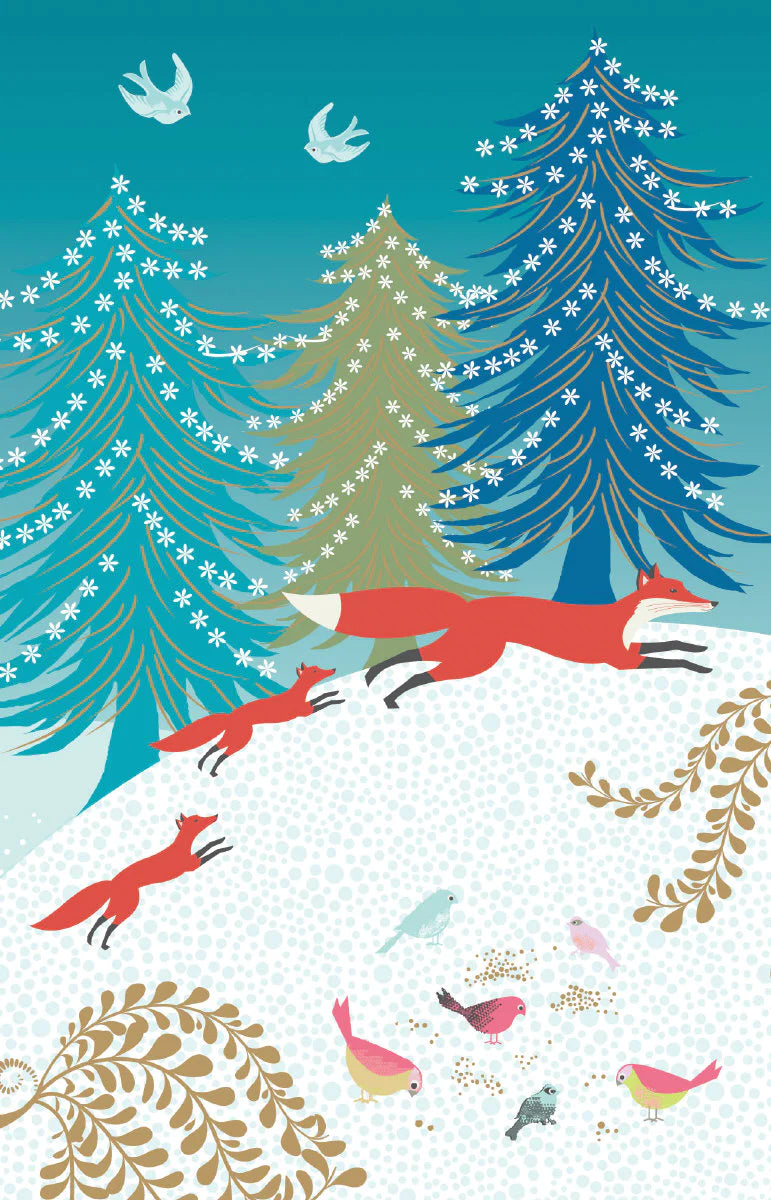 Leaping Foxes Charity Notecard Pack