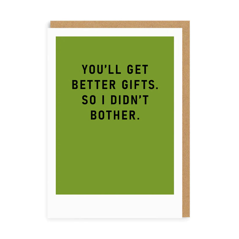 Better Gifts