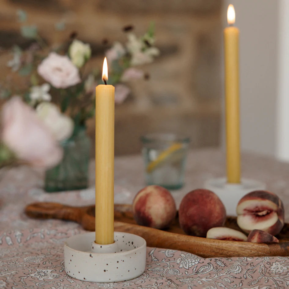 Ochre 8” Dinner Candles