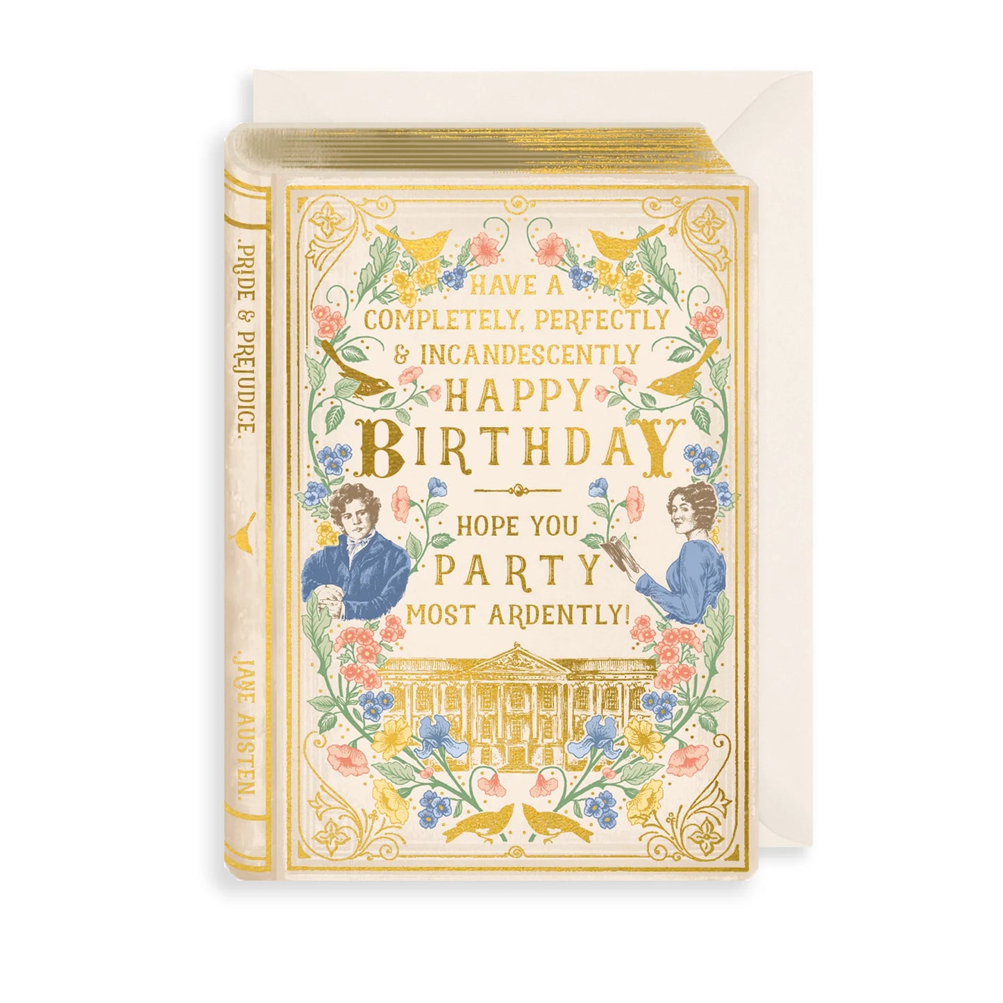 Pride and Prejudice Happy Birthday Card