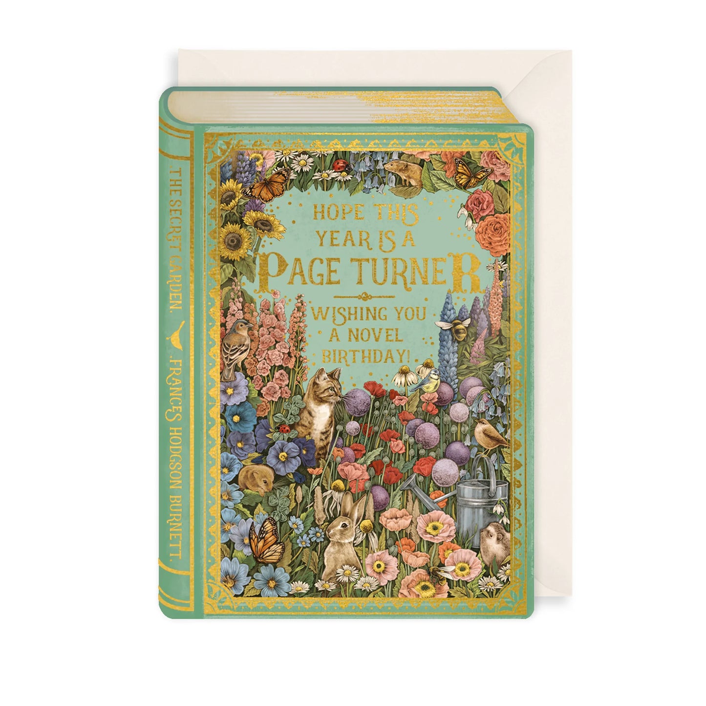 Hope This Year is a Page Turner Birthday Card