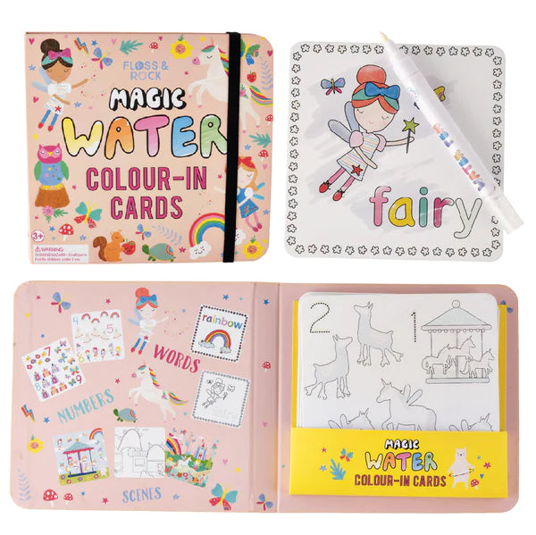 Magic Water Colour In Cards - Rainbow Fairy