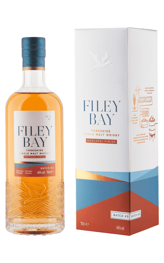 Filey Bay Yorkshire Single Malt Whisky - Moscatel Finish