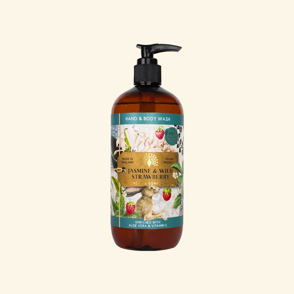 Jasmine & Wild Strawberry Hand & Body Wash
