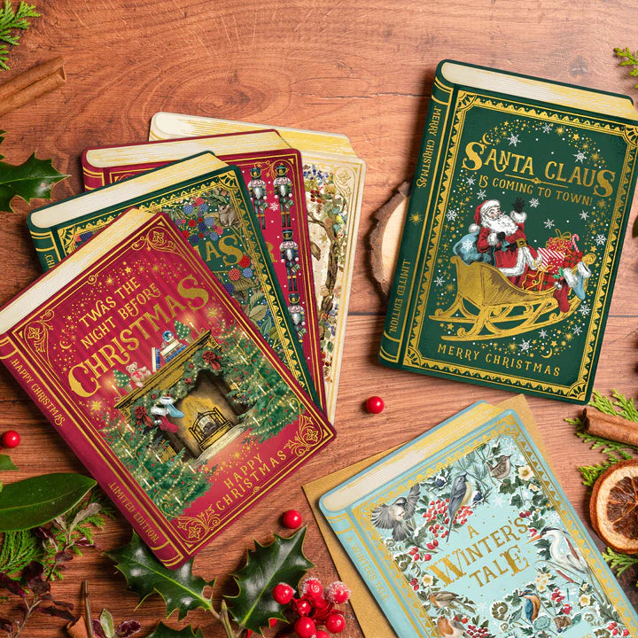 Twas The Night Before Christmas Storybook Christmas Card