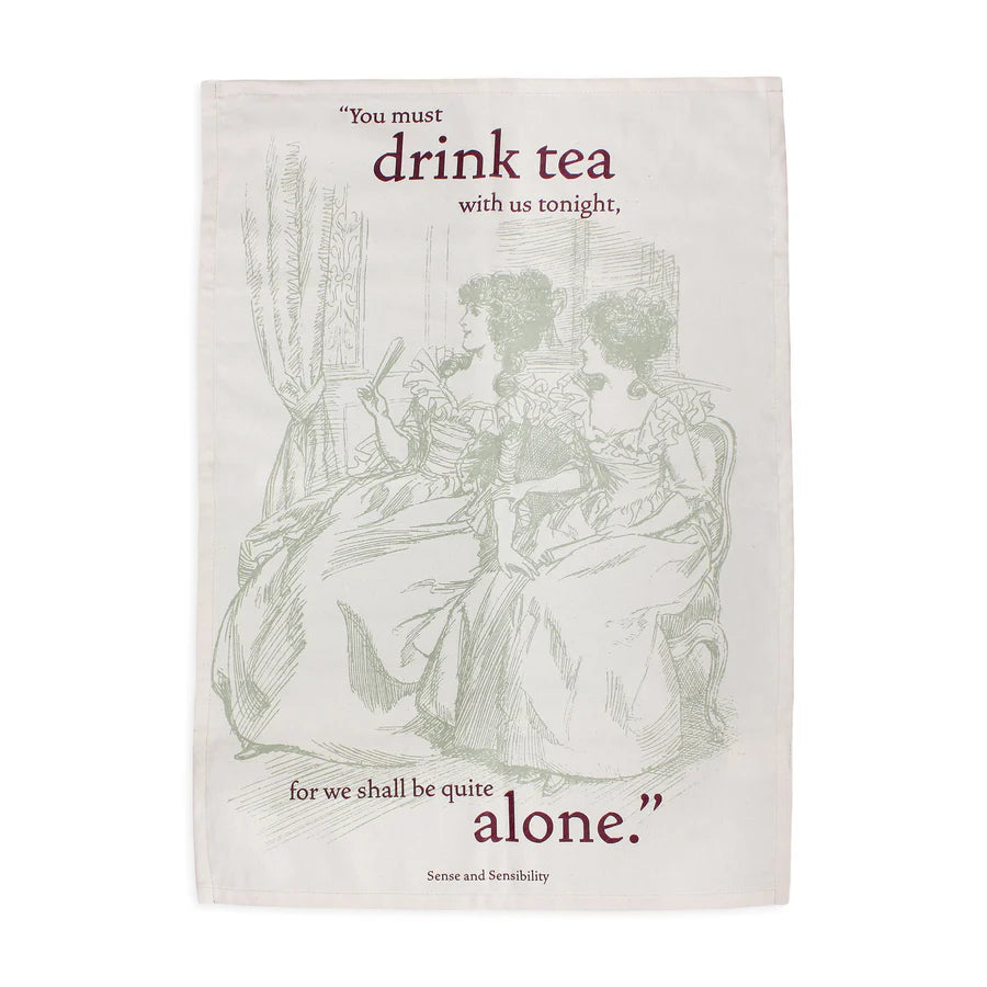 Sense & Sensibility Cotton Tea Towel
