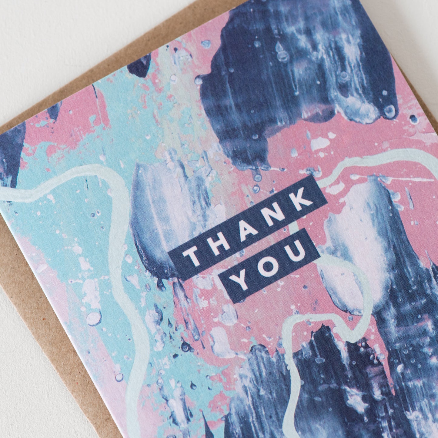 Thank You Purple Wash - Joy Jen Studio