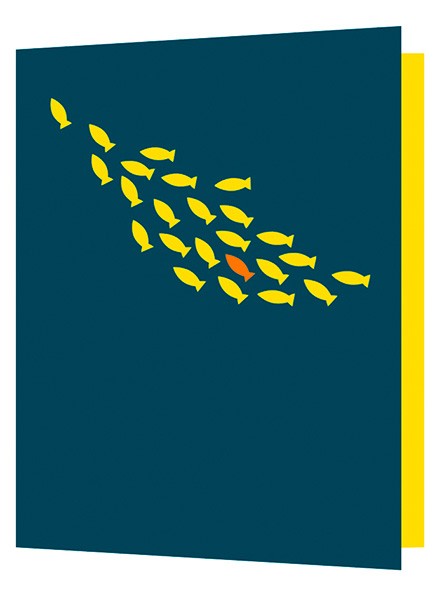 Fish Shoal Mini Card