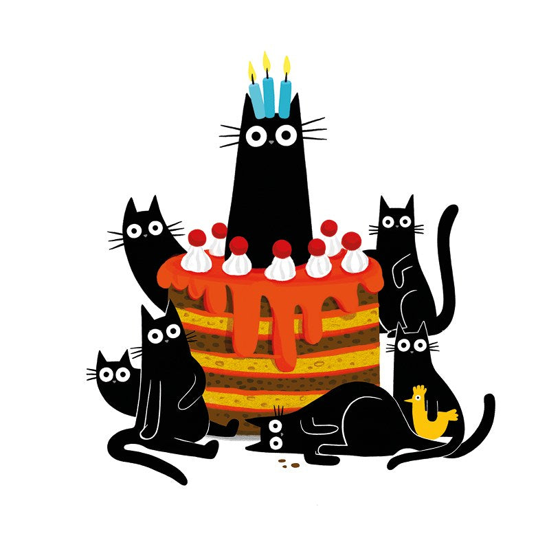 Birthday Cat Cake