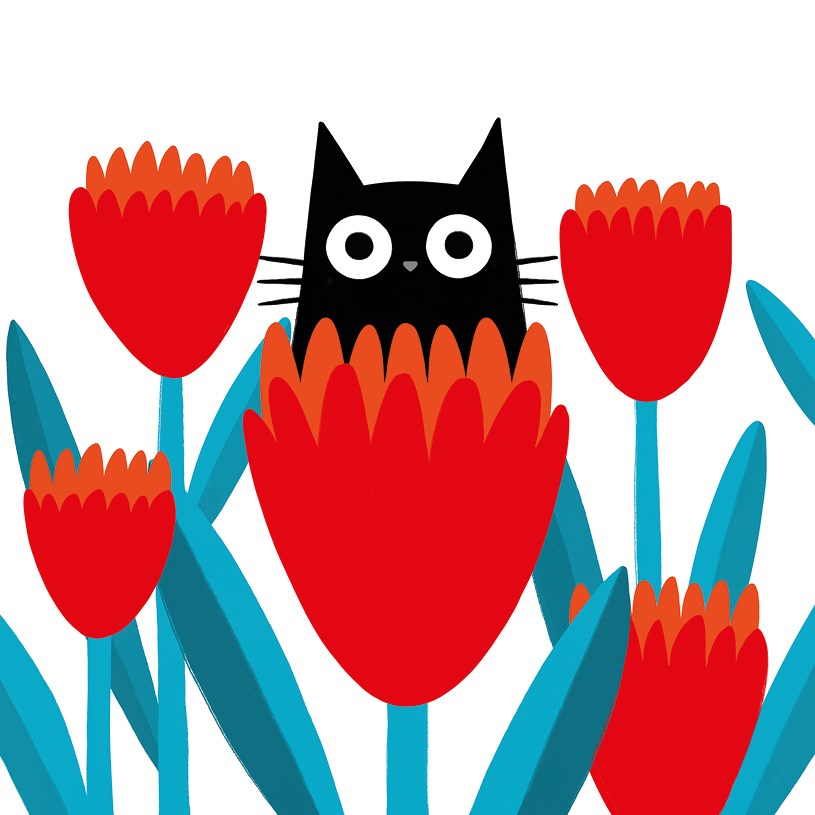 Flower Cat