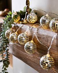 Silver Mirror Ball Lights
