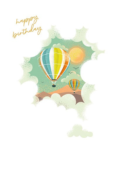 Birthday Hot Air Balloons