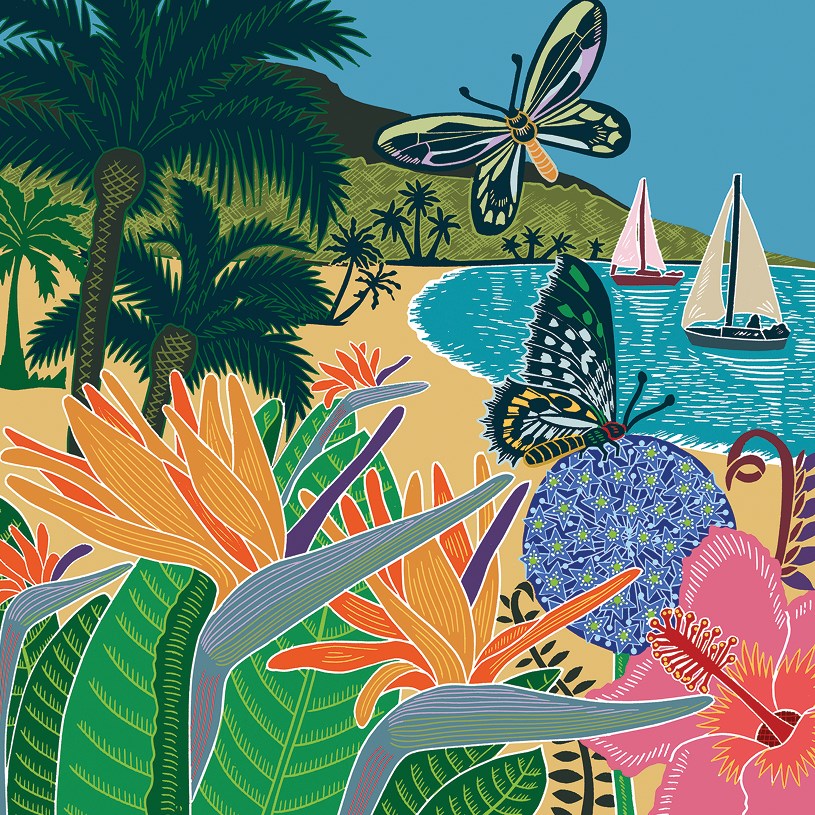 Butterflies in Paradise