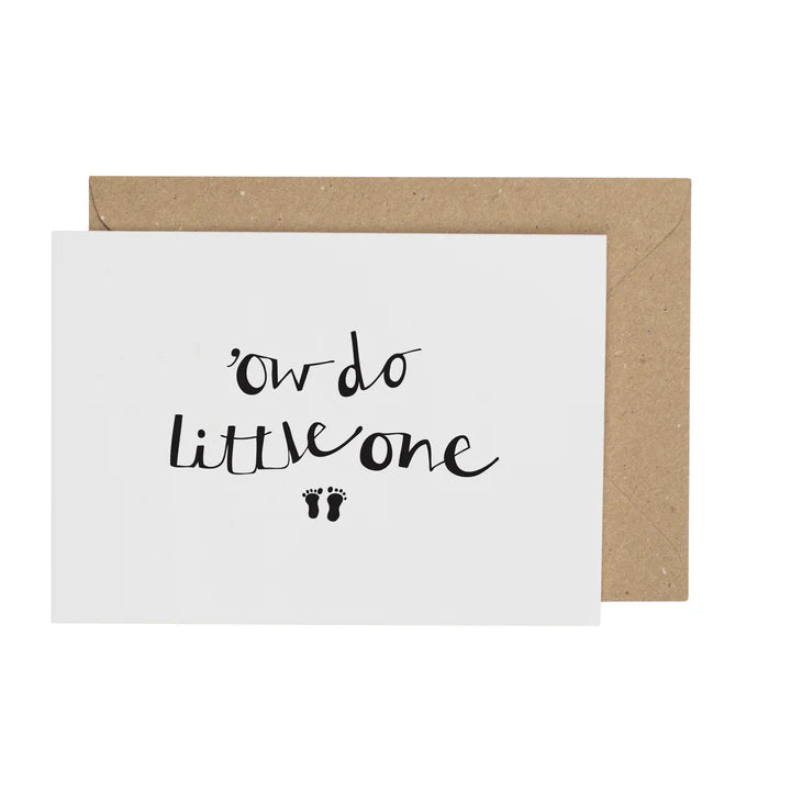 Ow Do Little One Card