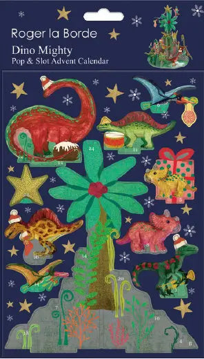 Dino Mighty Epoch Before Xmas Petite Pop & Slot Advent Calendar