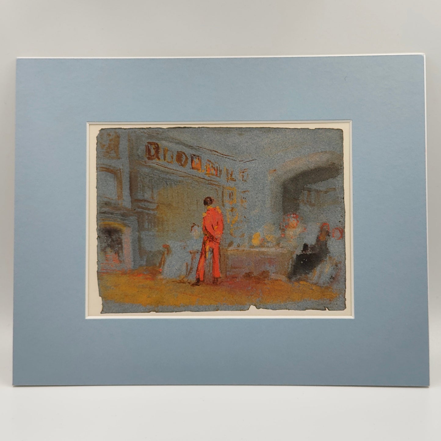 Print - The Red Uniform, 1827, JMW Turner