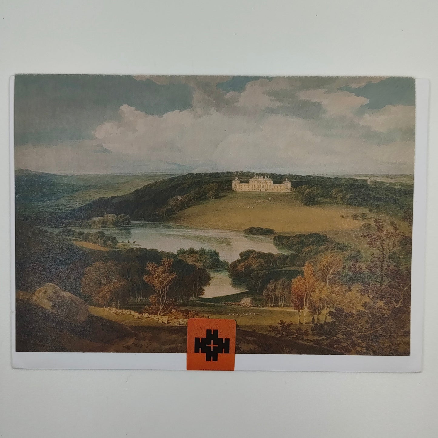 Greetings Card - Harewood House from the South by JMW Turner 1798