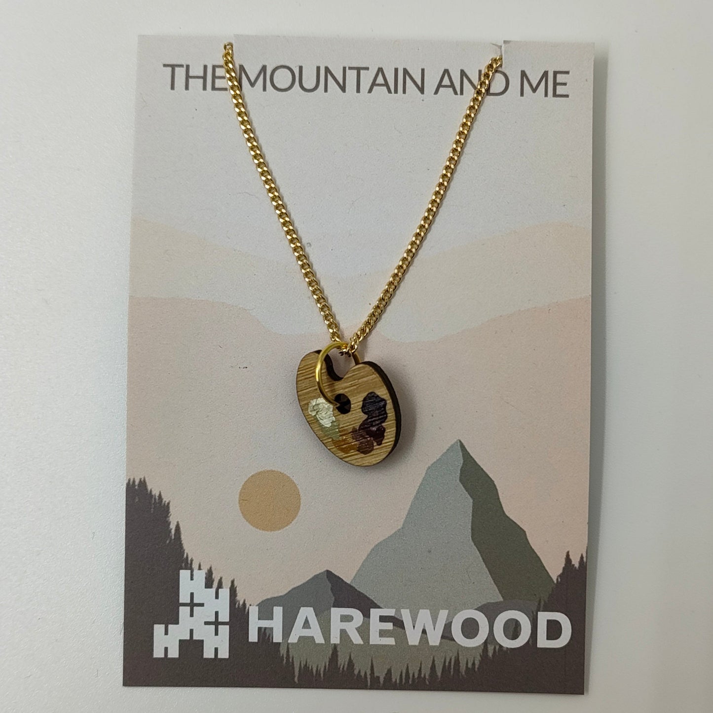 JMW Turner Palette Pendant Necklace - Warms