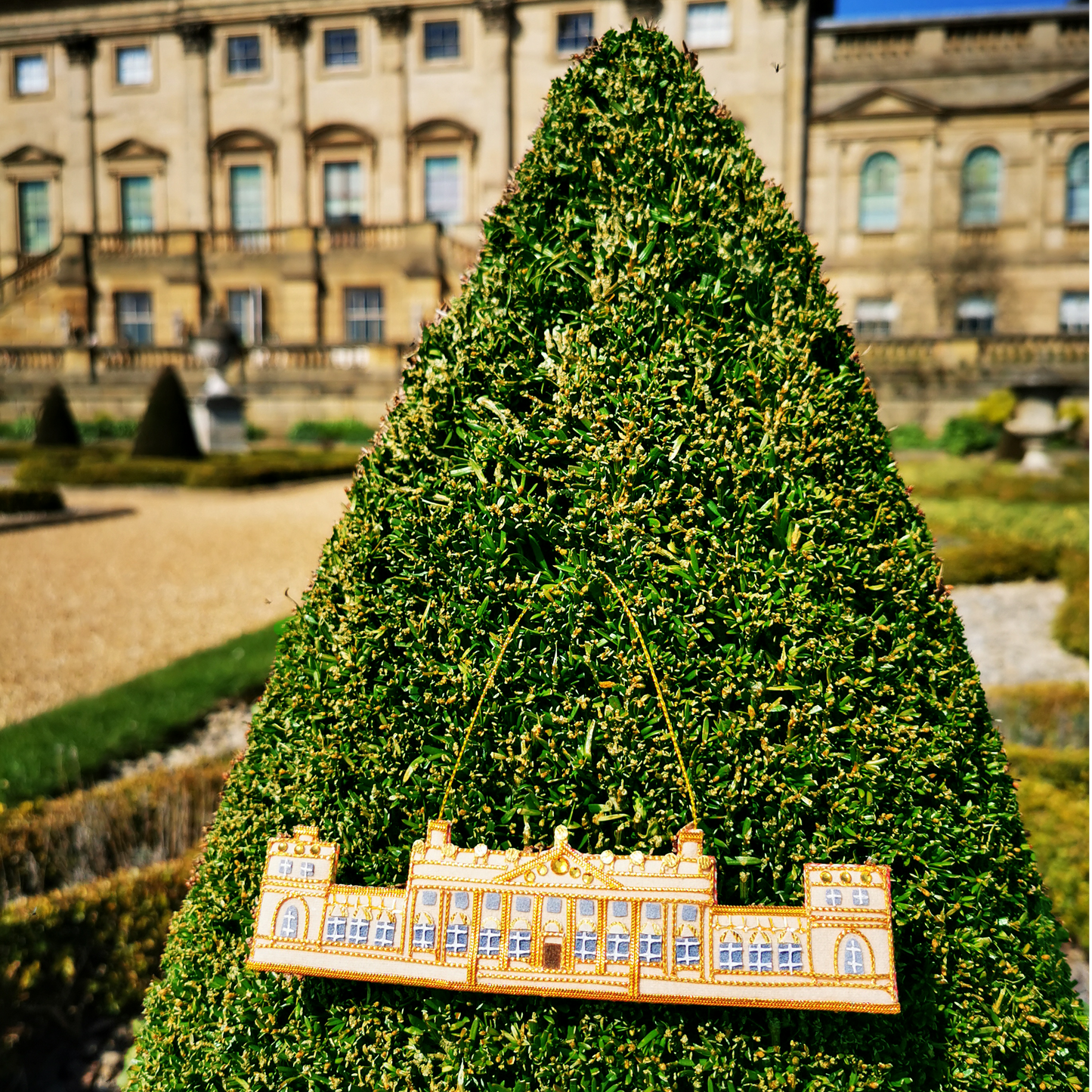 Harewood House North Façade Hanging Decoration