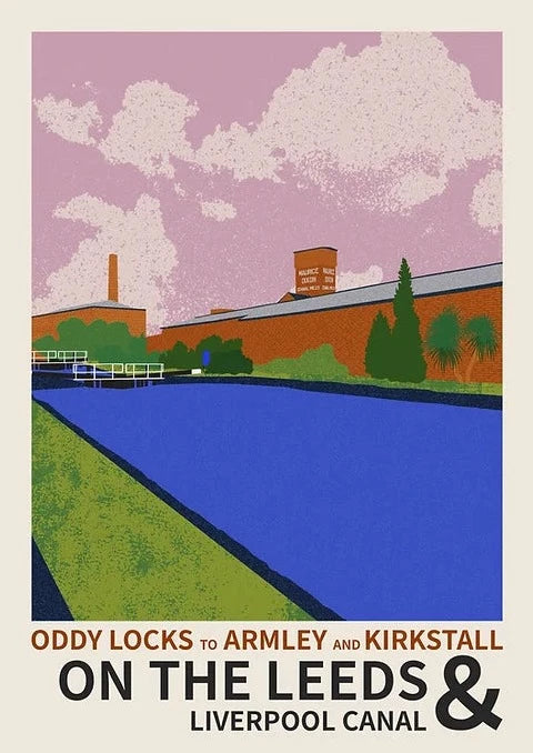 Oddy Locks A3 Print - Ellie Way